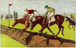 ANCELIN Charles 1863-1940,Equestrian scenes Nos. 6,Canterbury Auction GB 2019-06-11