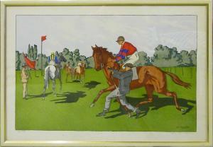 ANCELIN Charles 1863-1940,Racing horses,Lots Road Auctions GB 2018-08-12