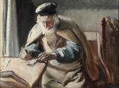 ANCHER Michael 1849-1927,Interior with an old man from Skagen,Bruun Rasmussen DK 2025-05-12