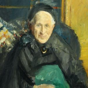 ANCHER Michael 1849-1927,Portrait of and elderly woman,1907,Bruun Rasmussen DK 2014-09-08