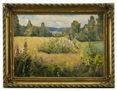 ANDER Ture 1881-1959,Sensommar,1930,Uppsala Auction SE 2019-04-09