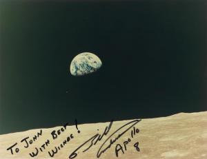 ANDERS WILLIAM 1933,Earthrise from Apollo 8,1968,Swann Galleries US 2018-02-15