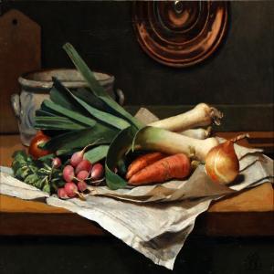ANDERSEN Frederik Georg 1871-1952,Still life with vegetables,1930,Bruun Rasmussen DK 2015-05-18