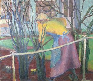 Andersen Ingeborg 1900-1900,A Woman in the Garden,Bonhams GB 2005-10-16