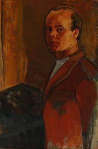 ANDERSEN Johan Vilhelm 1892-1971,Self portrait,Bruun Rasmussen DK 2020-11-03