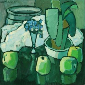 ANDERSEN Knud 1892-1966,Still life,1957,Bruun Rasmussen DK 2010-08-09