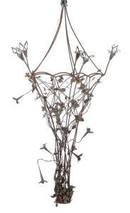 ANDERSEN Tage 1947,chandelier decorated with flowers and foilage,Bruun Rasmussen DK 2023-11-21
