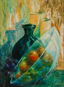 ANDERSON ALISTAIR,STILL LIFE WITH GREEN VASE,McTear's GB 2014-04-13