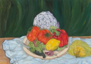 ANDERSON Anne,STILL LIFE, LUNCH,Ross's Auctioneers and values IE 2023-12-06