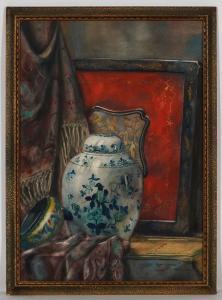ANDERSON ANNIE M,STILL LIFE WITH CHINESE GINGER JAR,1925,McTear's GB 2015-05-31
