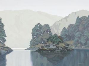 ANDERSON Clayton 1964,Morning Light on Garden Bay Lake,2005,Heffel CA 2020-01-30