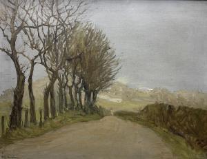 ANDERSON David R. 1884-1973,A Grey Winter's Day in the Dales,David Duggleby Limited GB 2022-10-22