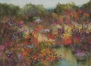 ANDERSON Deane 1906-1982,Field of Flowers,Weschler's US 2016-09-16