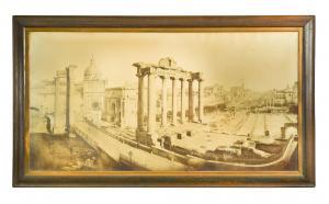 ANDERSON Domenico 1854-1939,A Panoramic view of the Forum, Rome,Cheffins GB 2021-06-30