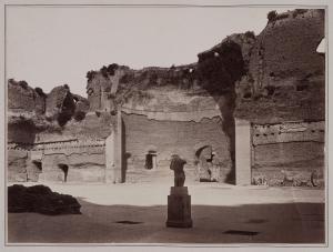 ANDERSON Domenico 1854-1939,Roma. Terme di Caracalla. La Palestra,1877-1880,Gonnelli IT 2022-12-01