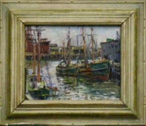 ANDERSON Emily D 1900-1900,ITALIAN BOATS, ROCKPORT,William Doyle US 2004-06-23