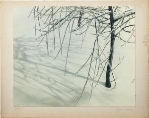 ANDERSON Frederic A 1894-1950,Winter Grass 
; and  
Winterset,Stair Galleries US 2015-07-25