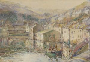 ANDERSON George Lilly,Polperro, Cornwall,1927,Sworders GB 2023-06-04