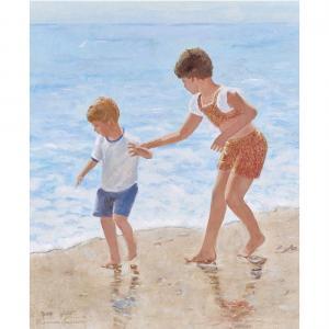 ANDERSON Gunnar 1927-2022,Beach Day,Clars Auction Gallery US 2023-08-11
