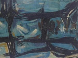 ANDERSON Harry 1906-1996,abstract composition,1955,Burstow and Hewett GB 2019-04-17