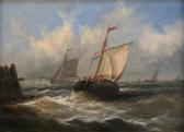 ANDERSON Harry 1906-1996,Views of Sailing Barges in Dutch Coastal Waters,Tooveys Auction 2009-02-25