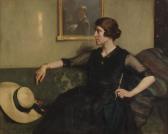 ANDERSON James Bell 1886-1938,Portrait of a woman,1921,Mossgreen AU 2014-03-04