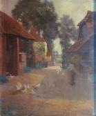 ANDERSON James Bell 1886-1938,THE FARMYARD,1907,Lyon & Turnbull GB 2012-02-18