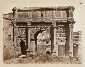 ANDERSON James Isaac Atkinson 1813-1877,Roma. Arco di Settimio Severo,1854-1856,Gonnelli 2022-12-01