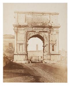 ANDERSON James Isaac Atkinson 1813-1877,Roma. Arco di Tito,1853,Gonnelli IT 2022-12-01