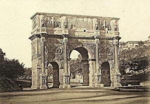 ANDERSON James Isaac Atkinson 1813-1877,The Arch of Constantine,1850,Galerie Bassenge DE 2015-12-02