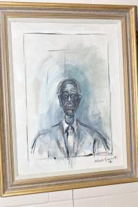 ANDERSON John 1923-1971,an elderly gentleman in suit and tie,Richard Winterton GB 2020-08-10
