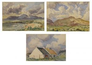 ANDERSON John MacVicar 1835-1915,Irish scene of the Mourne Mountains,Clevedon Salerooms 2020-01-23