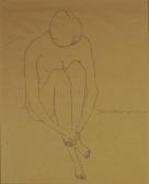 ANDERSON John 1923-1971,Nude Figure,1956,Gray's Auctioneers US 2009-11-14