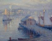 ANDERSON Oscar 1873-1953,View of Rockport,Barridoff Auctions US 2015-10-16