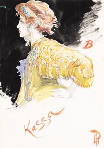 ANDERSON Percy,Archive of 101 costume designs and related corresp,Swann Galleries 2022-08-18