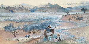 ANDERSON Percy 1851-1928,Three romantic pastoral scenes in Greece,1884,Bonhams GB 2021-09-14