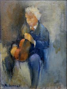 ANDERSON Ruth Bernice 1914-2002,The Violinist,Wickliff & Associates US 2022-06-04