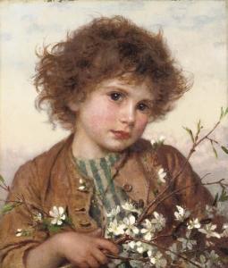 ANDERSON Sophie 1825-1914,Spring blossom,Christie's GB 2005-11-23