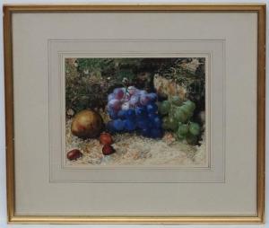 ANDERSON Victor Coleman 1882-1973,A still life of fruit in a hedgerow,Dickins GB 2016-04-09