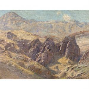 ANDERSON Victor Coleman 1882-1973,Desert Landscape,1929,MICHAANS'S AUCTIONS US 2023-07-14