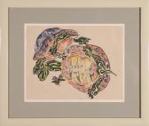ANDERSON Walter Inglis 1903-1965,Painted Terrapin,Neal Auction Company US 2019-06-22