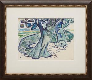 ANDERSON Walter Inglis 1903-1965,Trees,Neal Auction Company US 2023-11-15