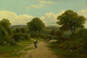 ANDERSON William 1757-1837,A rustic landscape with figures on a path,Bonhams GB 2010-11-16