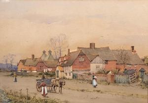 ANDERSON William 1880-1915,A Surrey Village,David Lay GB 2019-07-25