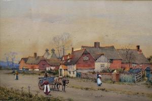 ANDERSON William 1850-1920,A Village Scene,John Nicholson GB 2019-10-30