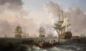 ANDERSON William 1757-1837,H.M.S. 
Culloden Culloden under Captain Troubridge,Bonhams GB 2014-07-09