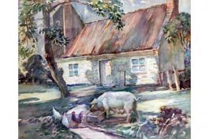 ANDERTON Tom 1894-1956,Farm scene,Warren & Wignall GB 2015-05-20