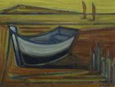 ANDRÉ Maurice 1914-1985,Barque a Marie Lasse,1950,Clars Auction Gallery US 2017-04-23