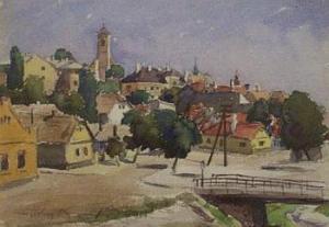 ANDRAS Csiky 1894-1971,Szentendre,Abigail HU 2003-10-09
