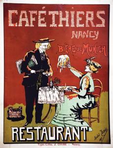 ANDRE DUPUIS,Nancy Café Thiers Bière de Munich J. Coube Nancy Nancy,1901,Artprecium FR 2017-09-17